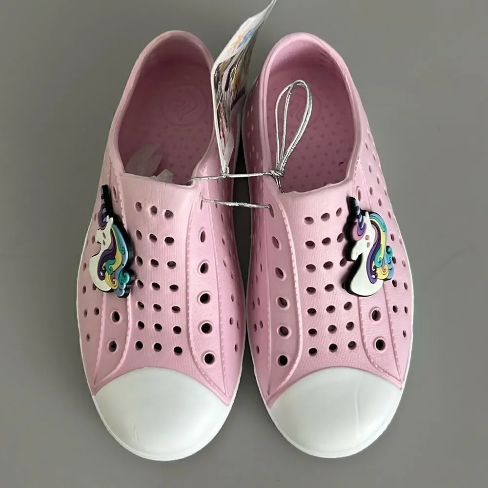 seannel Kids Water Shoes Slip-On Lightweight Breathable Sandal Size 10 Toddler